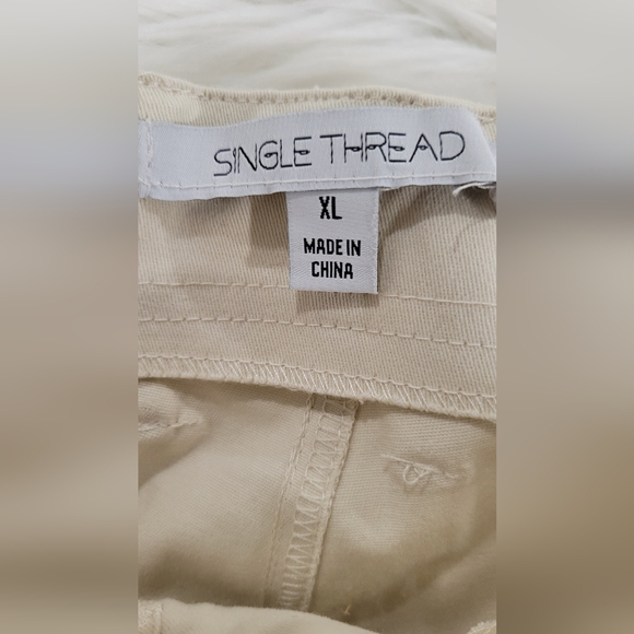 Single Thread Women's Cotton Blend Cargo Pants By Belk Business Casual-Read‎ - Picture 3 of 11